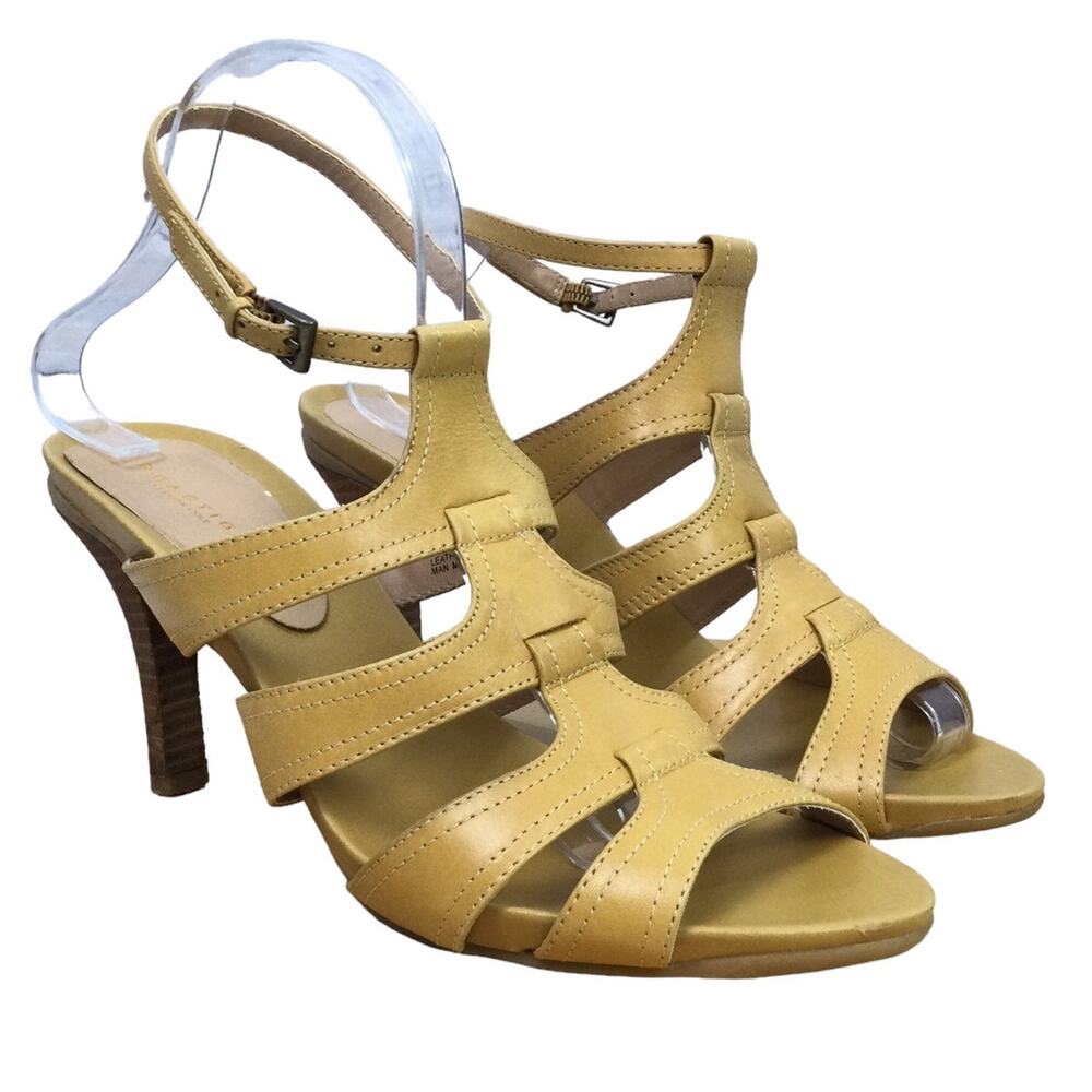 Kenneth Cole Boho Chic Retro Strappy Gladiator Feminine Leather Buckle Sandal 9M